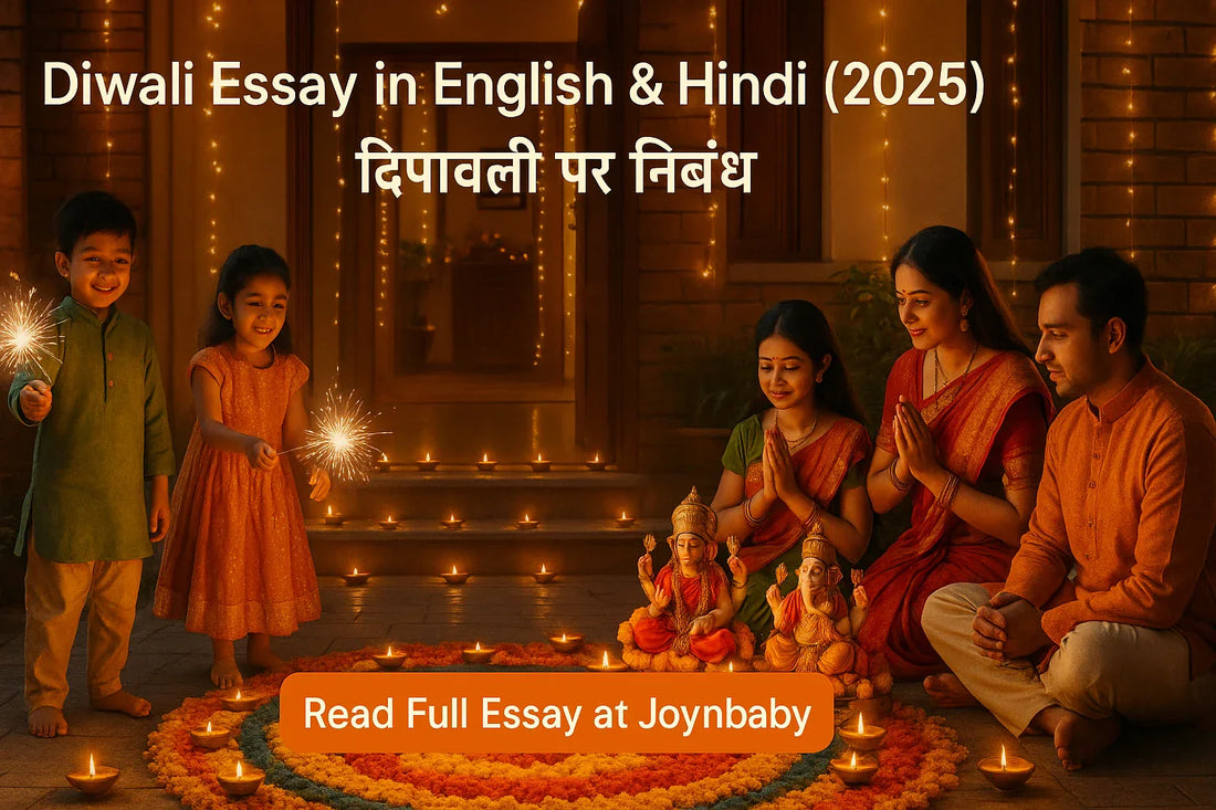 Diwali Essay in English & Hindi | दीपावली पर निबंध (2025)