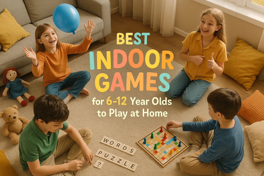 Best Indoor Games for 6 12 Year Olds to Play at Home