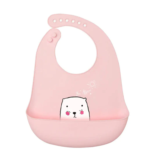 3D Baby Waterproof Silicone Bib for Feeding Kids