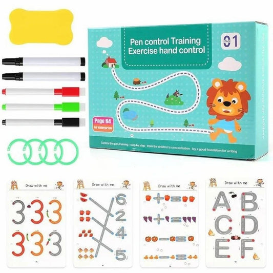 Pen Control Training Workbook