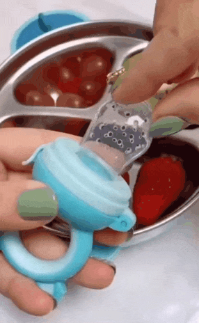 Silicone Baby Fruit Feeder