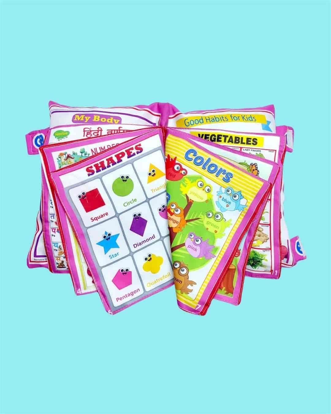 Alphabet Learning Soft Pillow Cushion Book